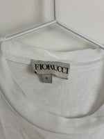 Load image into Gallery viewer, Fiorucci Marlin Pin-Up Graphic Crop T-Shirt White Cotton - S
