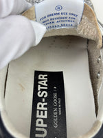 Load image into Gallery viewer, Golden Goose Super-Star Glitter Leather Sneakers Silver Pink Star - 5 UK
