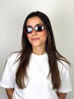 Load image into Gallery viewer, Gucci Oval Interlocking G Sunglasses Burgundy Acetate
