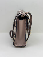 Load image into Gallery viewer, Valentino Garavani Rockstud Medium Crossbody Bag in Poudre Leather
