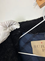 Load image into Gallery viewer, Burberry Brit Sherton Shearling Peacoat Navy Blue - 6 UK
