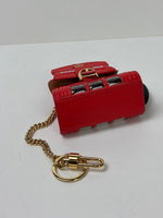 Load image into Gallery viewer, Delvaux Les Miniatures Belgitude London Charm Box Calf Red
