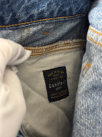 Load image into Gallery viewer, Closed pedal pusher heritage fit mid blue jeans - 6 UK
