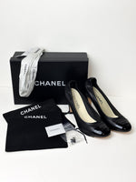 Load image into Gallery viewer, Chanel Classic Patent Cap-Toe Pumps - 6 UK
