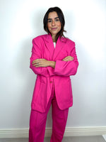 Load image into Gallery viewer, Jacquemus Le Pantalon Sauge pink Wide-Leg Trousers - M
