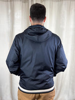 Load image into Gallery viewer, Menswear - Dolce &amp; Gabbana Blue Hooded Bomber - L
