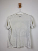 Load image into Gallery viewer, Christian Dior "C'est Non" Green Stamp Graphic T-Shirt Cotton Linen Off-white - M
