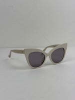 Load image into Gallery viewer, Max Mara Anita Cat-Eye Sunglasses in Ivory Acetate
