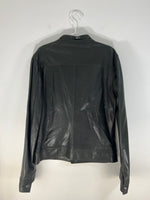 Load image into Gallery viewer, Dolce &amp; Gabbana black leather jacket - L
