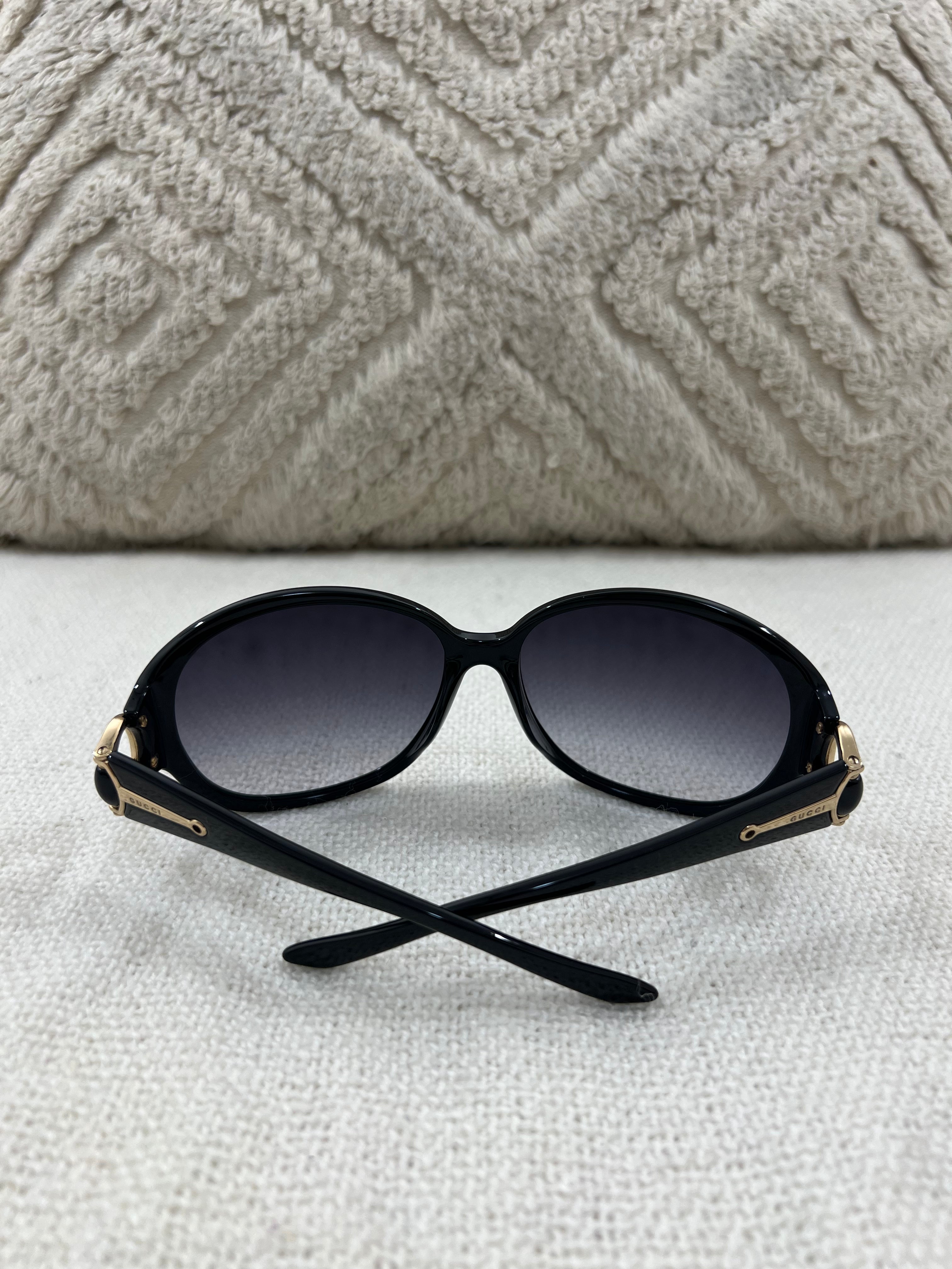 Gucci black sunglasses