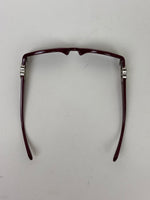 Load image into Gallery viewer, Gucci Oval Interlocking G Sunglasses Burgundy Acetate
