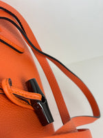 Load image into Gallery viewer, Longchamp Roseau Essential Tote Grained Leather Orange
