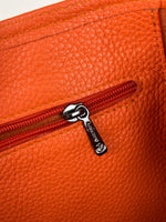 Load image into Gallery viewer, Longchamp Roseau Essential Tote Grained Leather Orange
