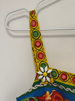 Load image into Gallery viewer, Dolce &amp; Gabbana Carretto Print Cotton Midi Dress Multicolour - 6 UK
