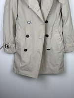 Load image into Gallery viewer, Burberry Brit Balmoral Packable Trench Coat Taffeta Beige - 4 UK
