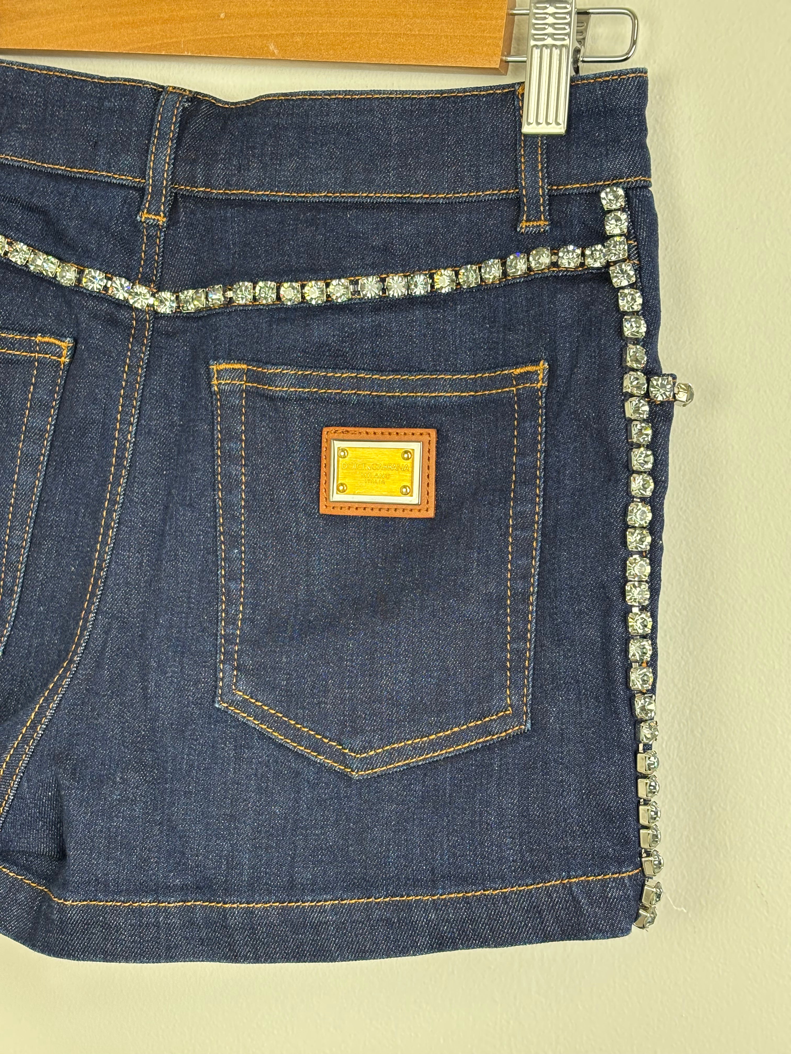 Dolce & Gabbana denim shorts - 12 UK