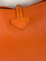 Load image into Gallery viewer, Longchamp Roseau Essential Tote Grained Leather Orange
