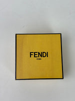 Load image into Gallery viewer, Fendi O’Lock Bracelet Crystal Silver - Tone Metal Bangle
