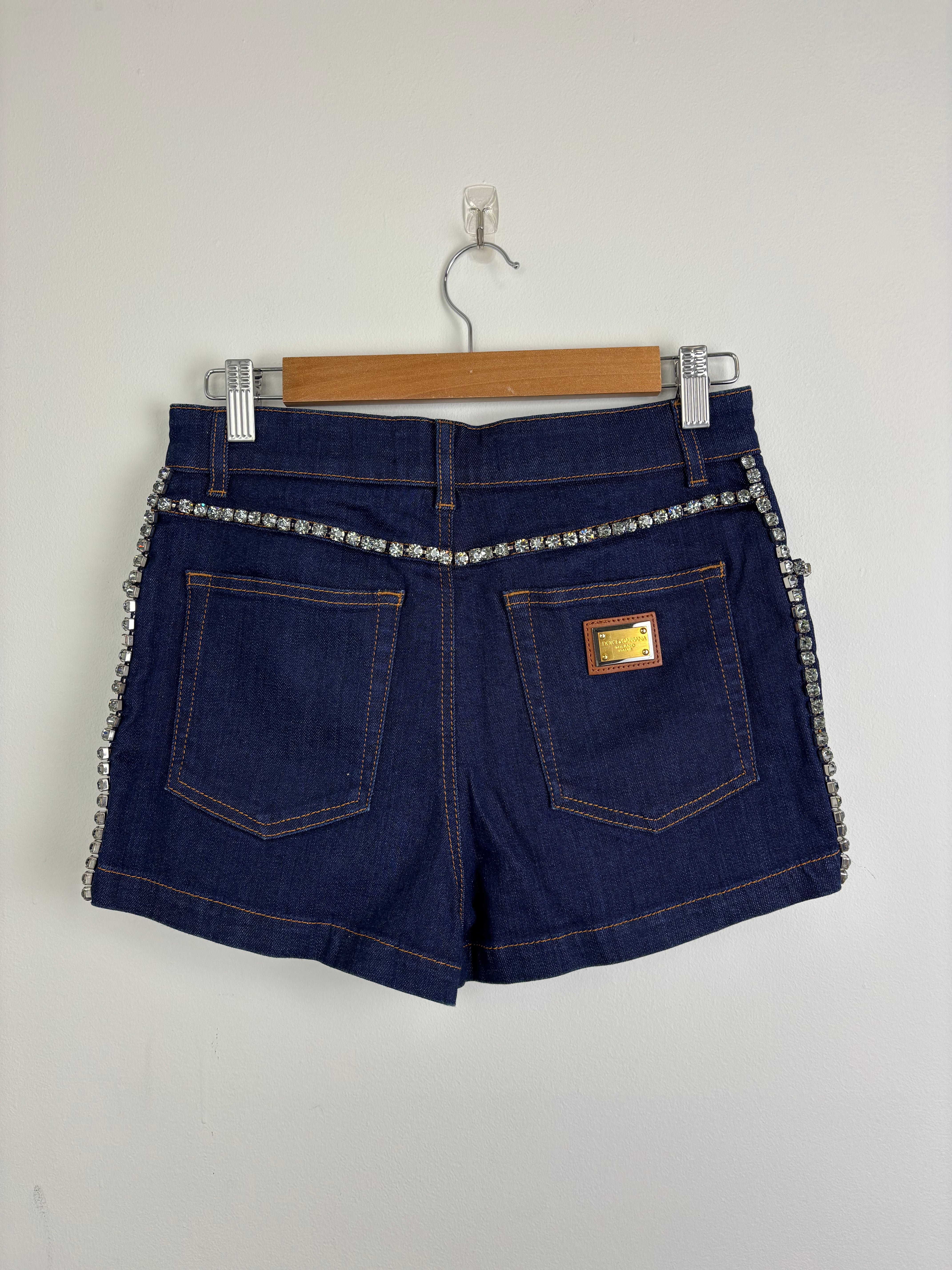 Dolce & Gabbana denim shorts - 12 UK