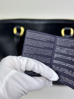 Load image into Gallery viewer, Prada Glacé Calf Leather Borsa A Mano Nero Black Satchel Bag
