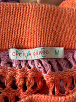 Load image into Gallery viewer, Cecilia Prado crochet midi skirt - M
