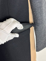 Load image into Gallery viewer, French Connection Platform Felt Colour Block Coat - 10 UK
