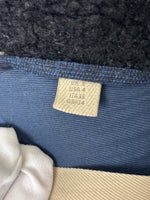 Load image into Gallery viewer, Burberry Brit Sherton Shearling Peacoat Navy Blue - 6 UK
