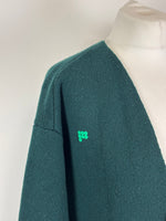 Load image into Gallery viewer, Pangaia Eden Green Recycled Cashmere Oversized Cardigan - M
