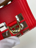 Load image into Gallery viewer, Delvaux Les Miniatures Belgitude London Charm Box Calf Red
