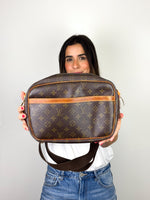 Load image into Gallery viewer, Louis Vuitton Reporter PM Monogram Canvas Brown
