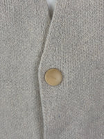 Load image into Gallery viewer, Pangaia Sand Recycled Cashmere Oversized Cardigan - L
