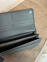 Load image into Gallery viewer, Prada saffiano grey wallet
