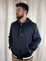 Load image into Gallery viewer, Menswear - Dolce &amp; Gabbana Blue Hooded Bomber - L
