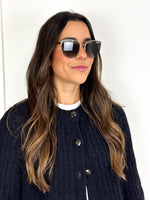 Load image into Gallery viewer, Bvlgari Serpenti Striped Cat-Eye Metal Sunglasses in Pale Gold and Black
