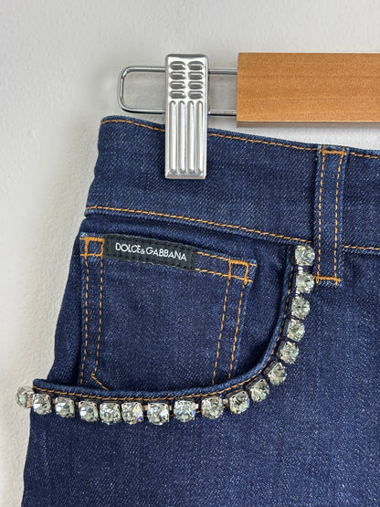 Dolce & Gabbana denim shorts - 12 UK
