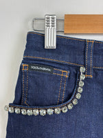 Load image into Gallery viewer, Dolce &amp; Gabbana denim shorts - 12 UK
