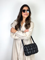 Load image into Gallery viewer, Bvlgari Serpenti Striped Cat-Eye Metal Sunglasses in Pale Gold and Black
