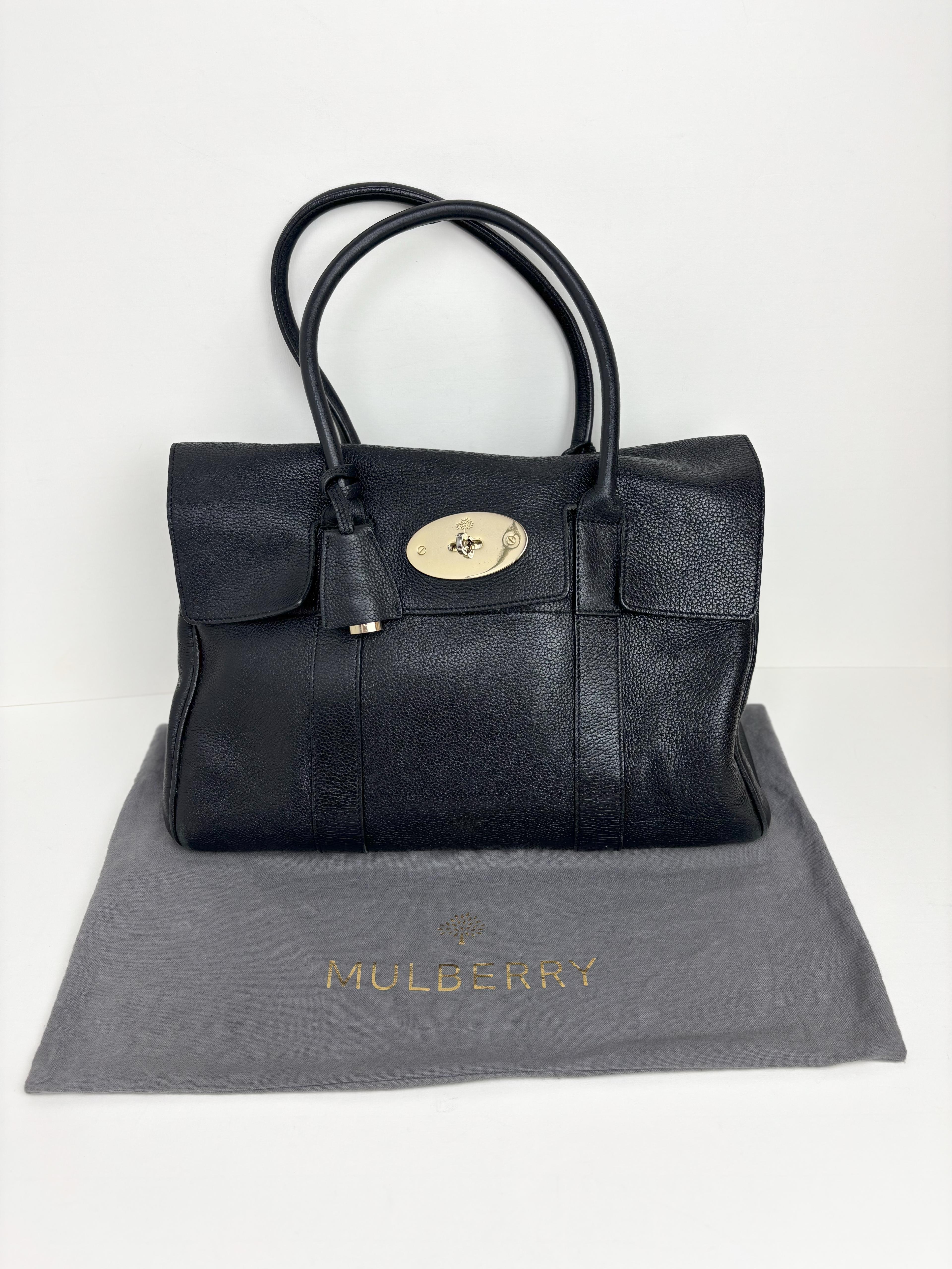 Mulberry Bayswater black handbag