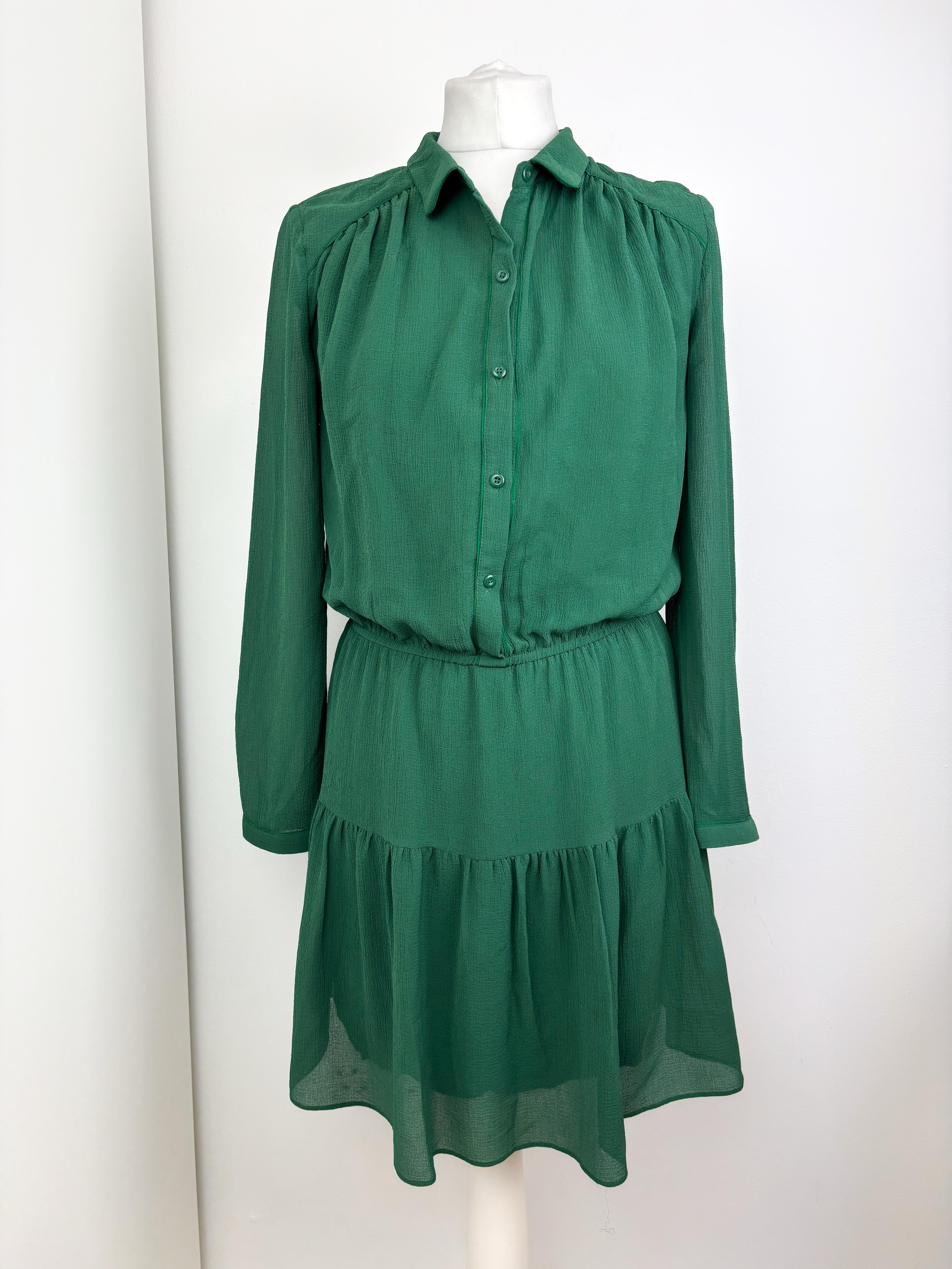 Ba&sh green mini dress - M