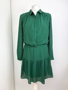 Ba&sh green mini dress - M