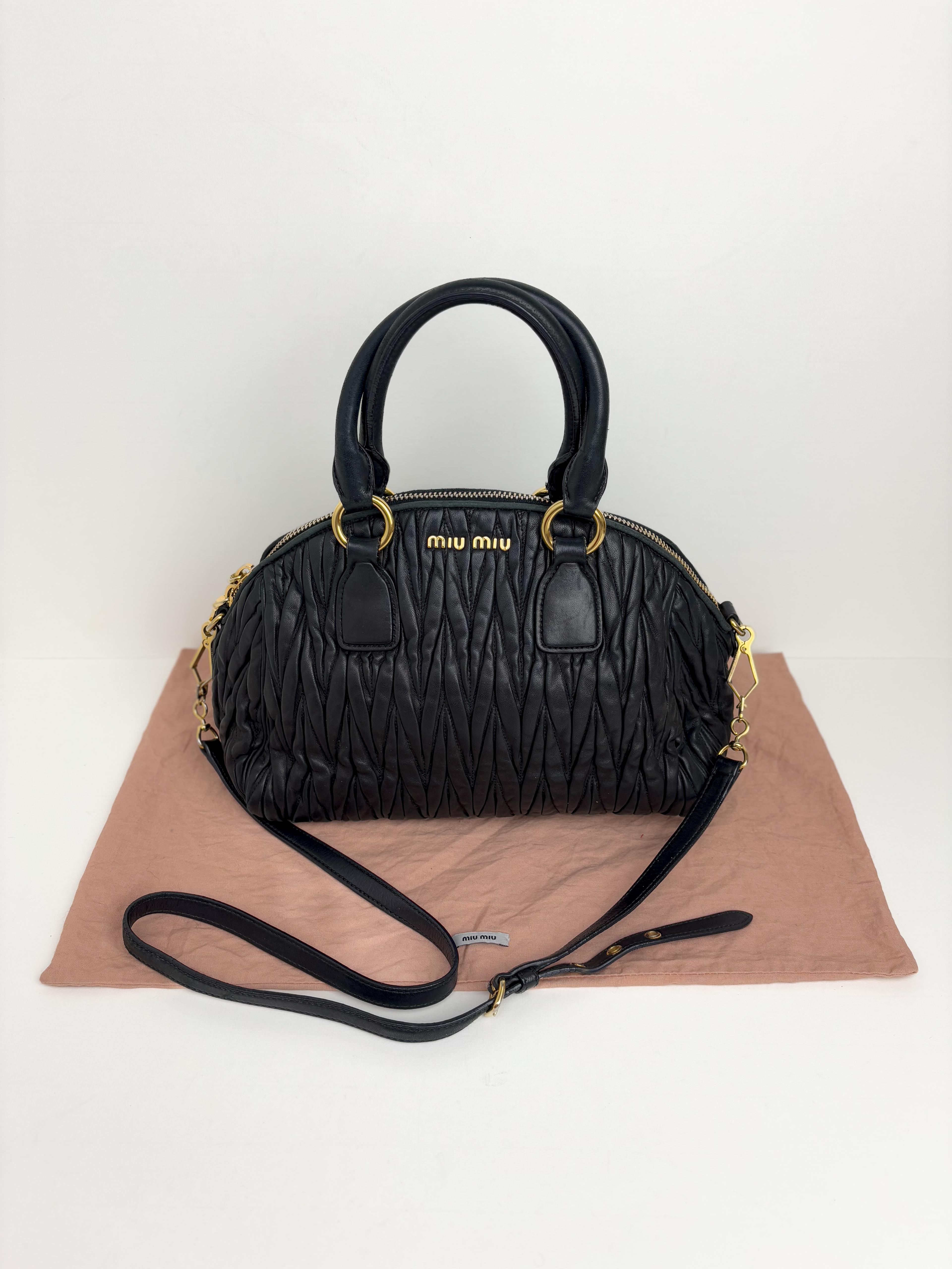 MiuMiu black bag