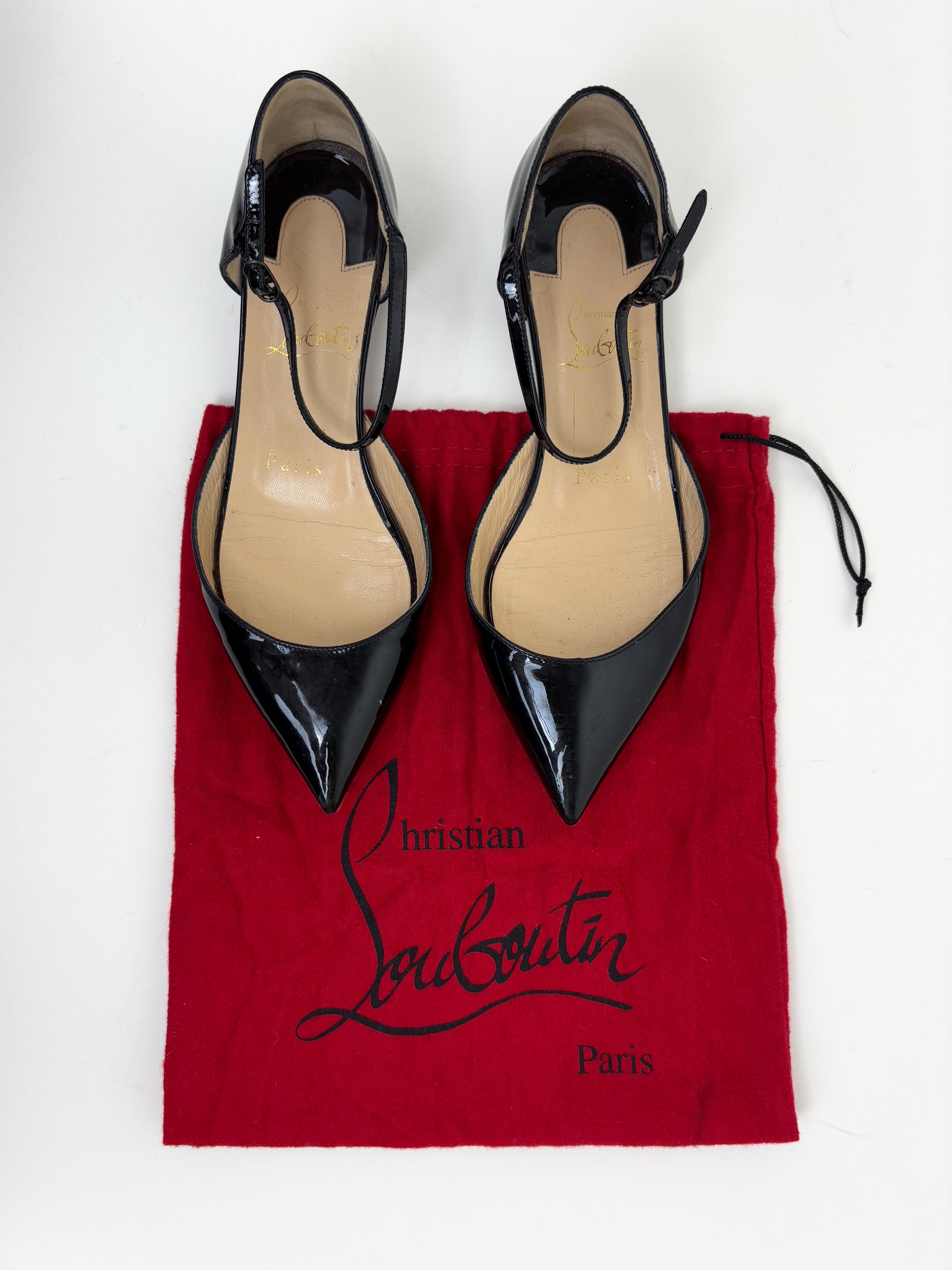 Louboutin black flats - 34.5 EU