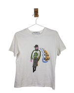 Load image into Gallery viewer, Christian Dior "C'est Non" Illustration Graphic T-Shirt Cotton Linen White - S
