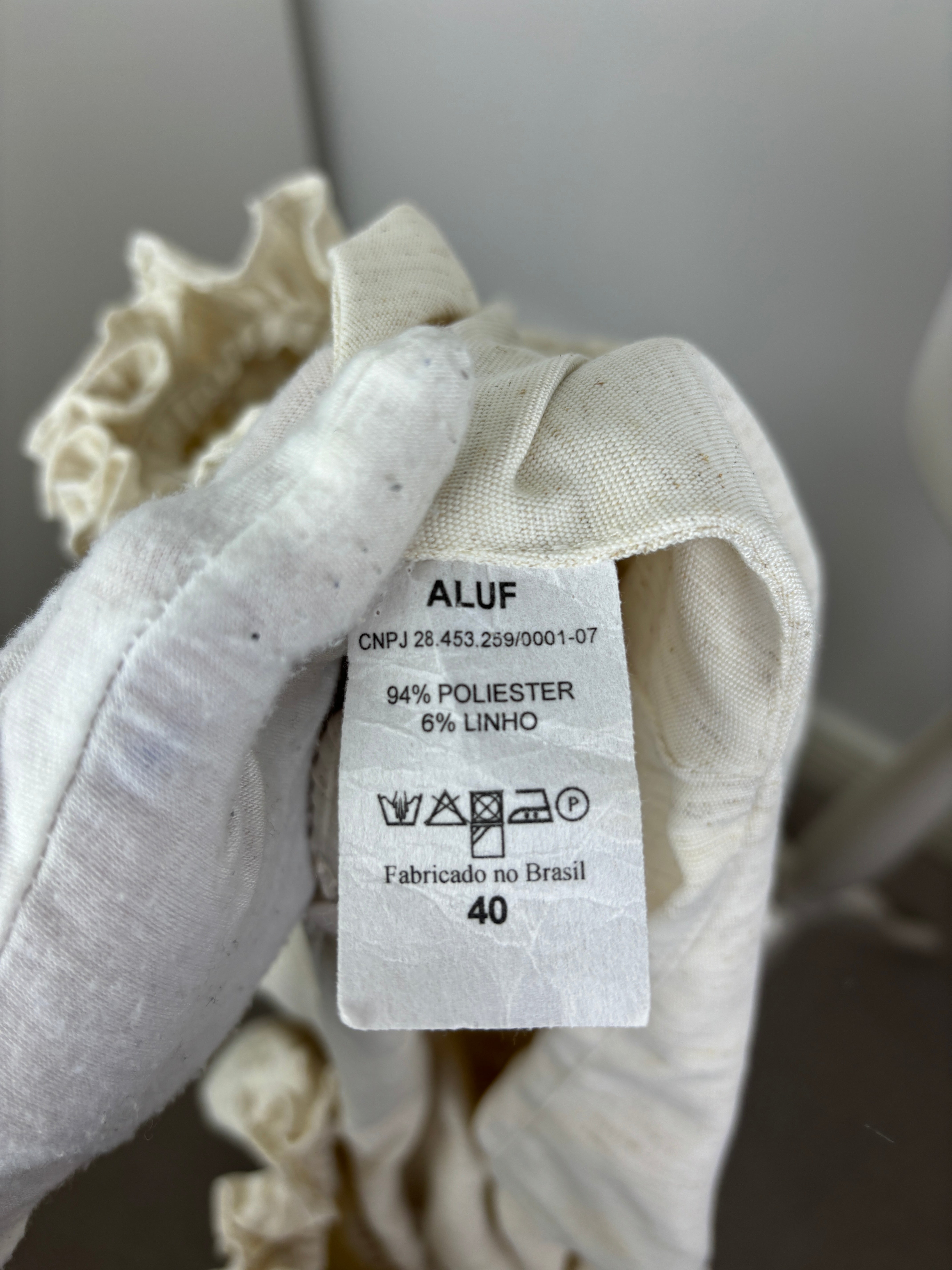 ALUF ecru dress - M