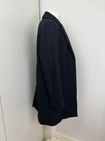 Load image into Gallery viewer, Ba&amp;sh wool blend black coat - M
