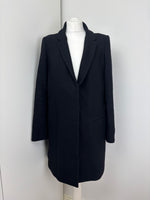 Load image into Gallery viewer, Ba&amp;sh wool blend black coat - M
