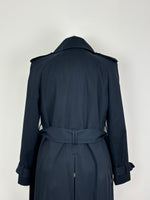 Load image into Gallery viewer, Sézane navy trench coat - 6 UK
