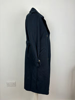 Load image into Gallery viewer, Sézane navy trench coat - 6 UK
