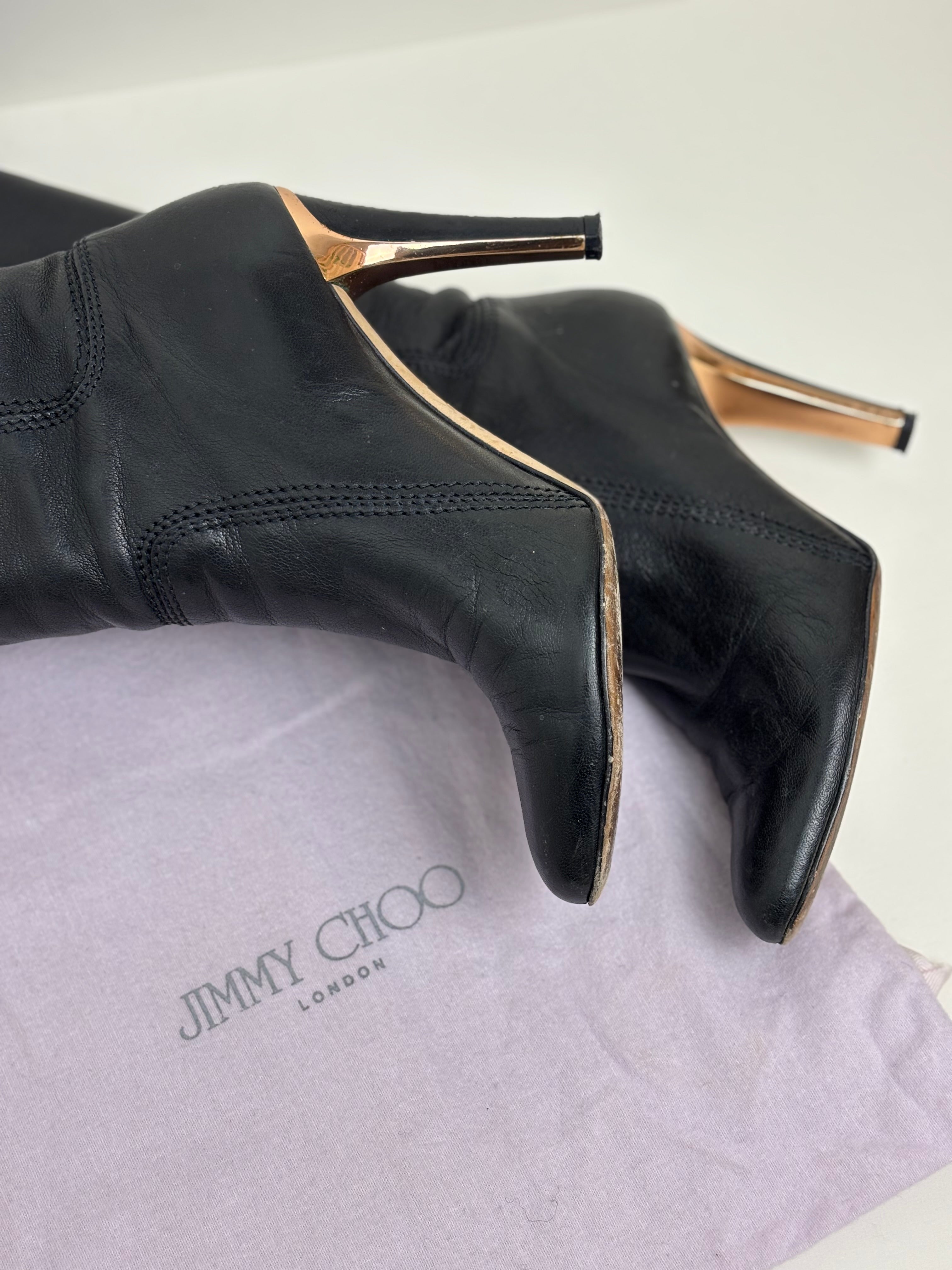 Jimmy Choo high knee boots - 4.5 UK