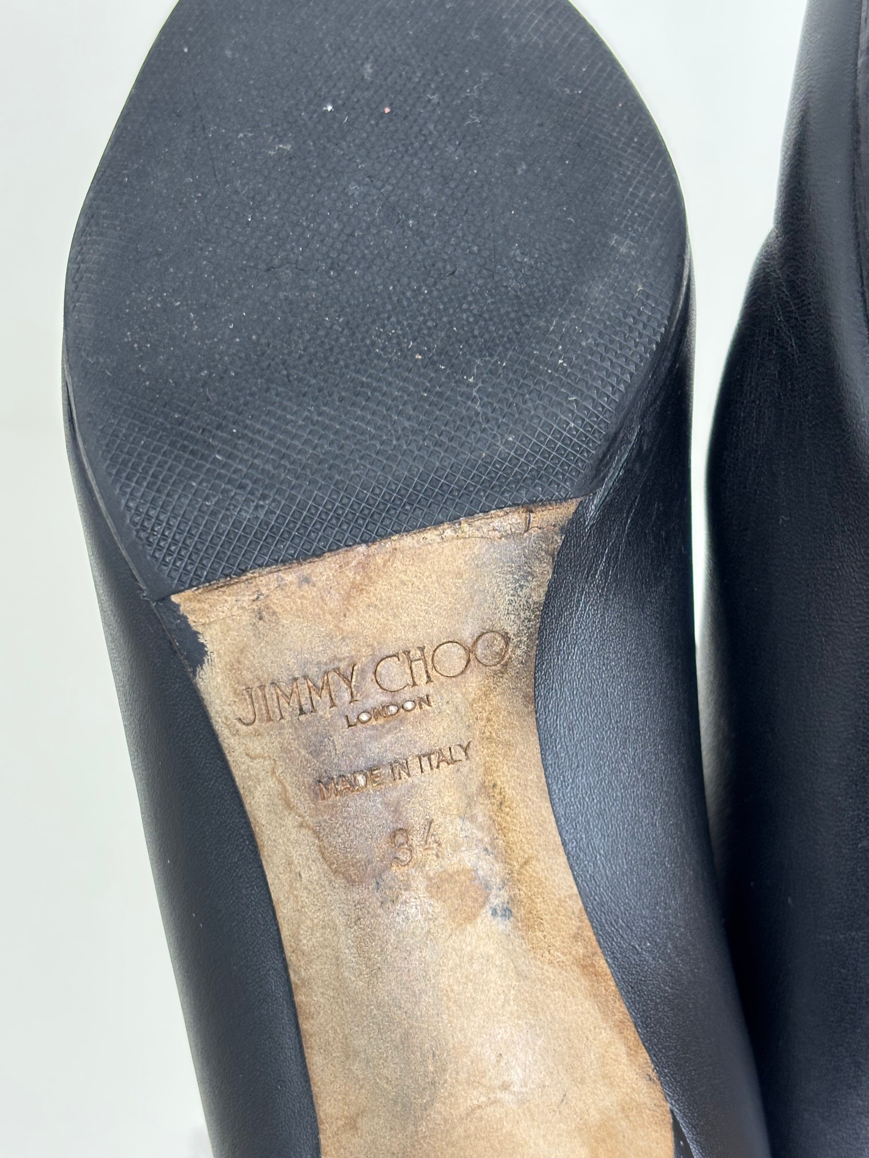 Jimmy Choo black ankle boots - 34 EU